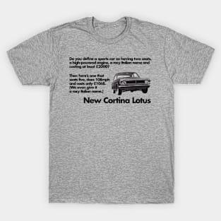 FORD CORTINA MK II - advert T-Shirt